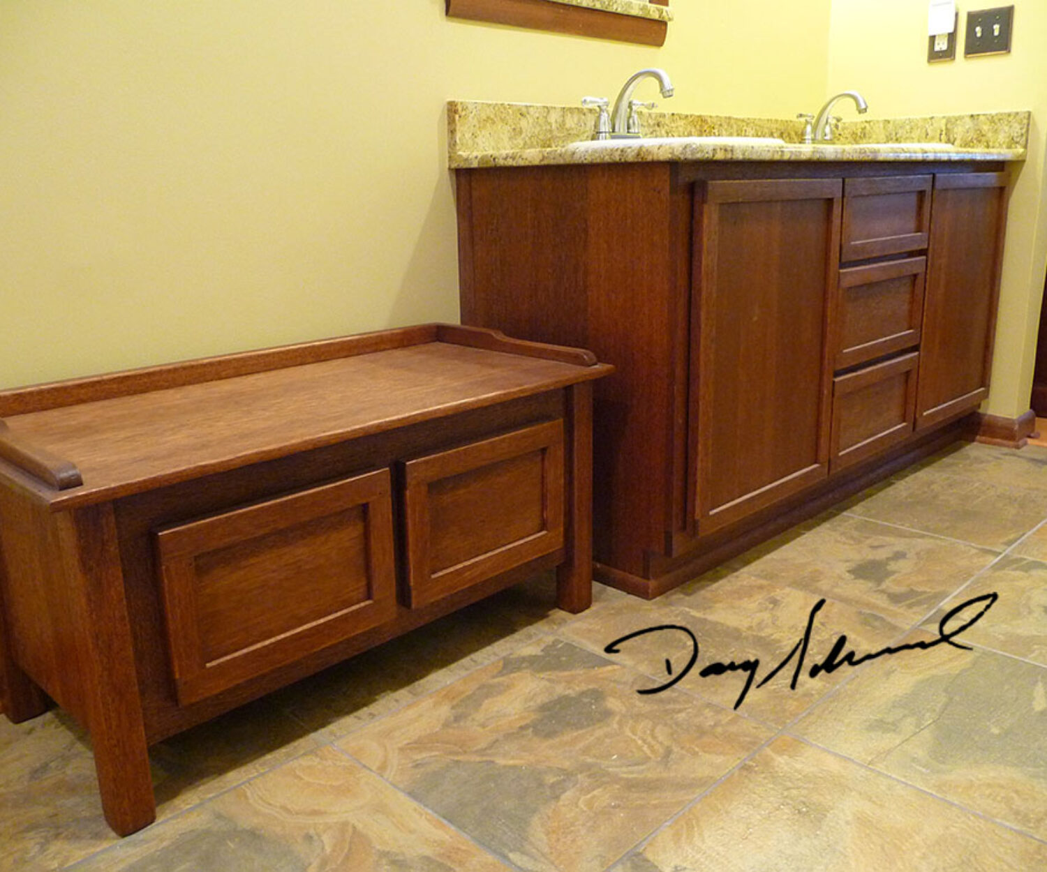 Bathroom Cabinetry by Doug Marvel, Marvelous Woodworking