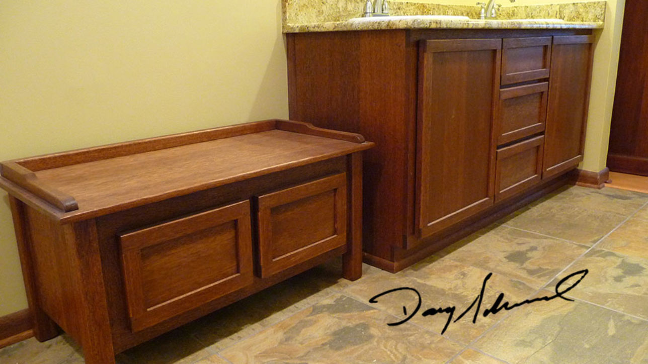 Repurposing Wood Custom Bathroom Furniture Marvelous Woodworking