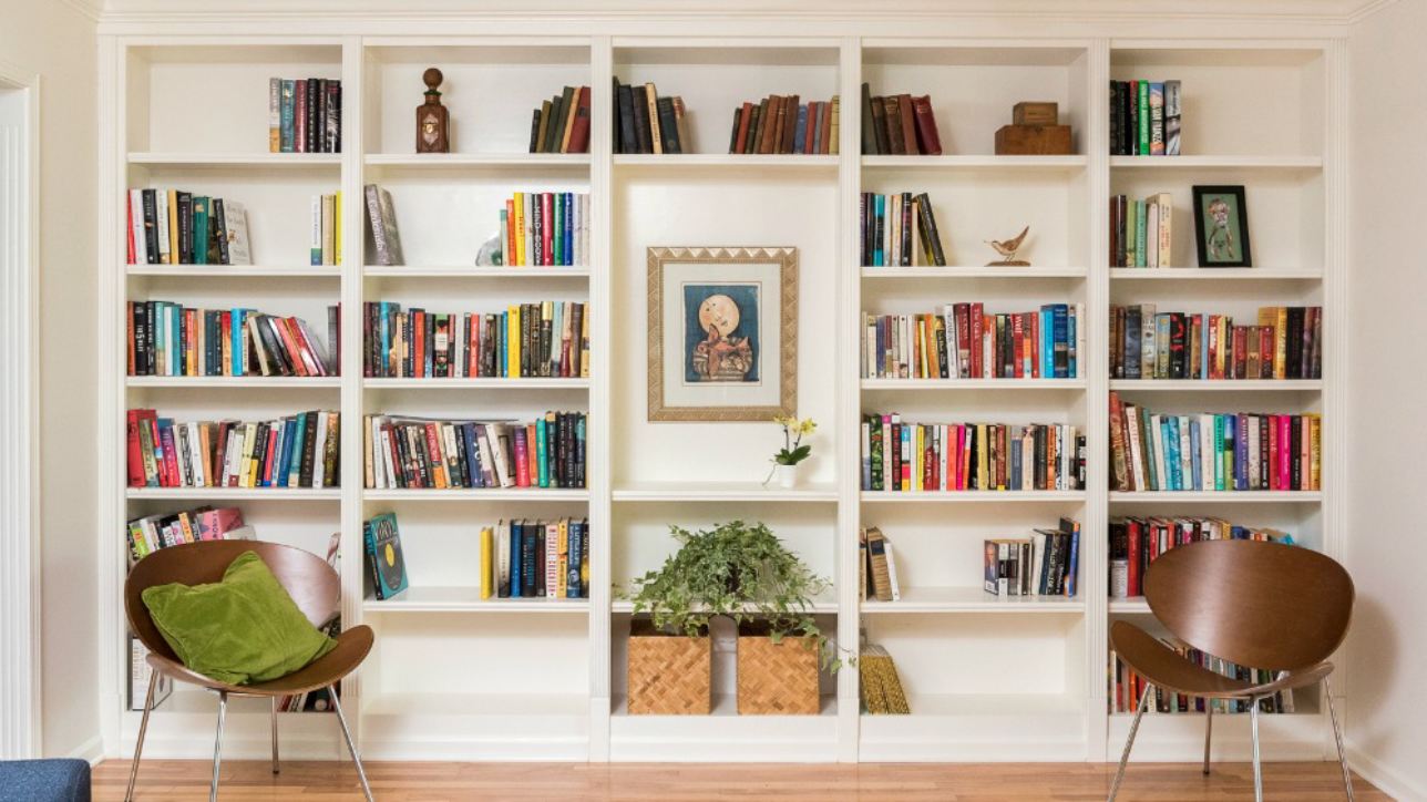  Floor To Ceiling Bookcase for Large Space