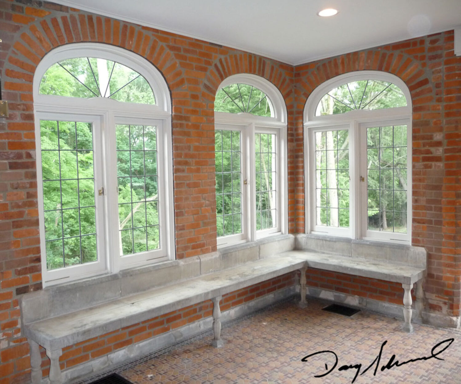 Window arches at Parry Mansion | Historic homes