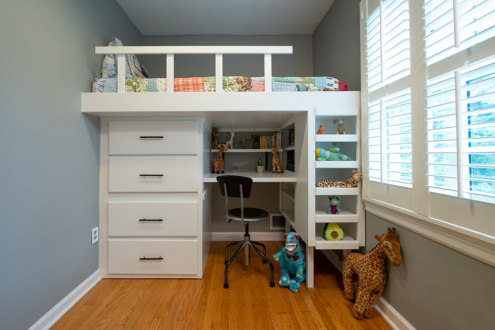 Loft Bed Project Highlight: When a Custom Woodworker is the Only Option